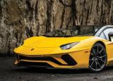 兰博基尼Aventador S敞篷跑车穿越南加州