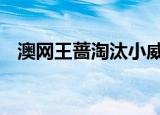 澳网王蔷淘汰小威 这是怎么回事事件回顾