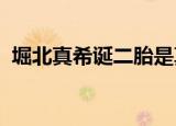 堀北真希诞二胎是真的吗堀北真希老公是谁