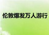 伦敦爆发万人游行 游行原因是什么详细情况