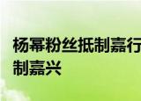 杨幂粉丝抵制嘉行怎么回事杨幂粉丝为什么抵制嘉兴