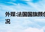 外媒:法国国旗颜色被马克龙改了 这是什么情况