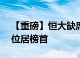 【重磅】恒大缺席民企500强 华为连续六年位居榜首