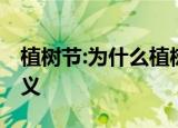 植树节:为什么植树是公民义务 有哪些重大意义