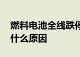 燃料电池全线跌停 为什么燃料电池全线跌停什么原因