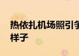 热依扎机场照引争议 热依扎机场照造型什么样子