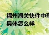 福州海关快件中查获侏罗纪化石 是什么化石具体怎么样