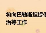 将向巴勒斯坦提供紧急援助 帮助巴方开展救治等工作