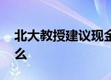 北大教授建议现金补贴三胎 他具体说了些什么