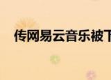 传网易云音乐被下架是怎么回事下架多久