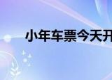 小年车票今天开抢 给你一份抢票攻略