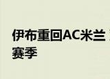 伊布重回AC米兰 双方可以选择延长合同至下赛季