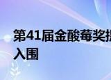 第41届金酸莓奖提名名单揭晓 都有哪些影片入围