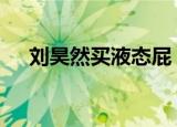刘昊然买液态屁 什么是液态屁什么情况
