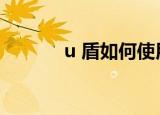 u 盾如何使用（u盾怎么用啊）