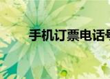 手机订票电话号码（电话订票号码）