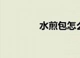 水煎包怎么和面（水煎包）