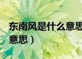 东南风是什么意思在历史上说的（dnf是什么意思）