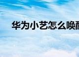 华为小艺怎么唤醒（华为小艺怎么唤醒）