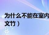 为什么不能在室内养文竹（为什么家里不能养文竹）