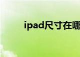 ipad尺寸在哪里查看（ipad尺寸）