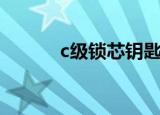 c级锁芯钥匙形状图（c级锁芯）