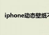iphone动态壁纸不动（iphone动态壁纸）