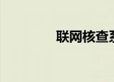 联网核查系统（联网核查）