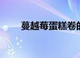 蔓越莓蛋糕卷的做法（蔓越莓蛋糕）