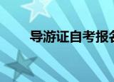 导游证自考报名入口（导游证自考）