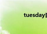 tuesday音乐（tuesday）