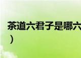 茶道六君子是哪六种茶具怎么用（茶道六君子）