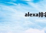 alexa排名（alexa排名）