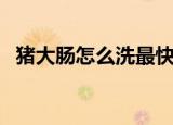 猪大肠怎么洗最快最干净（猪大肠怎么洗）