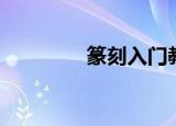篆刻入门教学（篆刻入门）