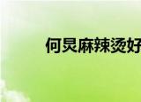 何炅麻辣烫好吃吗（何炅麻辣烫）