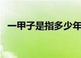 一甲子是指多少年（一甲子是指多少年呢）