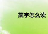 藁字怎么读（藁字的详细字义）