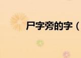 尸字旁的字（尸字旁的字有哪些）