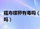 福寿螺卵有毒吗（福寿螺的红色卵可以用手摸吗）