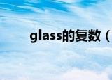 glass的复数（glass的复数是什么）
