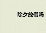除夕放假吗（除夕是不是放假）