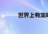 世界上有龙吗（没有龙世界上）