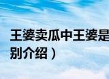 王婆卖瓜中王婆是男是女（王婆卖瓜中王婆性别介绍）