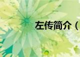 左传简介（左传是谁的作品）