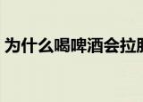 为什么喝啤酒会拉肚子（喝啤酒会拉肚子吗）