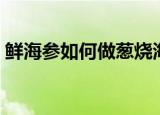 鲜海参如何做葱烧海参（葱烧海参正宗做法）