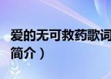 爱的无可救药歌词（李小璐爱的无可救药歌曲简介）