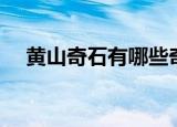 黄山奇石有哪些奇石（黄山奇石有哪些）