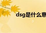 dsg是什么意思汽车（dsg介绍）